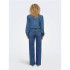 Pantalón Only Onljuicy Life Hw Wide Pocket Dnm 521 Dark Medium Blue Den Mujer