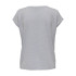 Camiseta Only Onlclaudia S/S Glitter Noos Halogen Blue Detalhe: Mulher