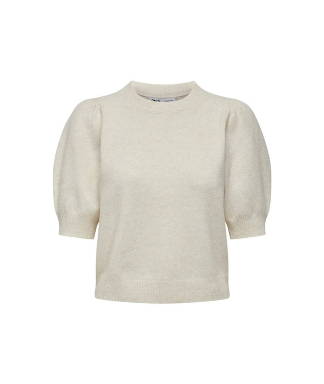 Sudadera Only Onlrica Life 2/4 Knt Noos Birch Detail:W. Mela Mujer