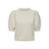 Sweat Only Onlrica Life 2/4 Knt Noos Birch Détail : W. Mela Femme