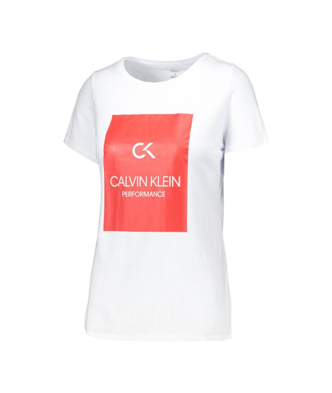 Camiseta de Fitness Calvin Klein Manga Corta