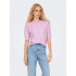 Sudadera Only Onlrica Life  Knt Noos Pastel Lavender Deta Mujer