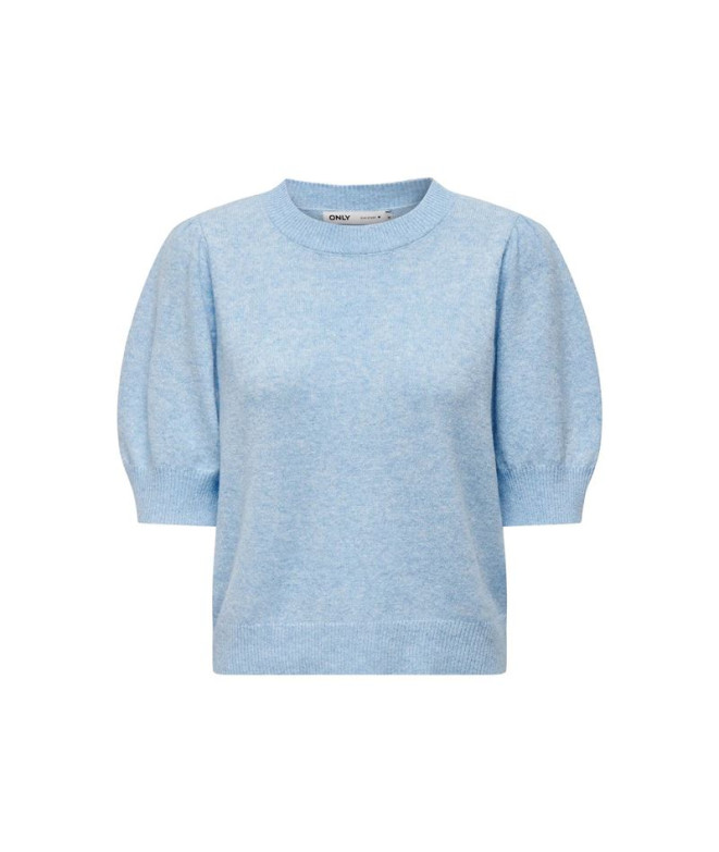 Sudadera Only Onlrica Life 2/4 Knt Noos Little Boy Blue Deta Mujer