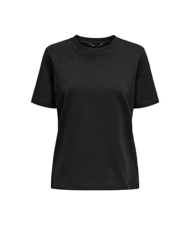 Camiseta Only Onlmonja S/S Noos Black Mujer