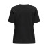 Camiseta Only Onlmonja S/S Noos Black Mujer