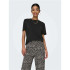 Camiseta Only Onlmonja S/S Noos Black Mujer
