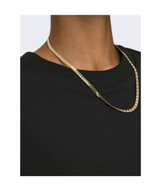 Camiseta Only Onlmonja S/S Noos Black Mujer