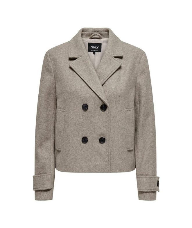 Veste Only Onlfreja Life Short Db Otw Noos Mocha Meringue Detai Femme