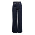 Pantalón Only Onljuicy Hw Wide Rinse Dnm Mas763 Noos Dark Blue Denim Mujer