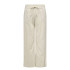 Calça Only Cartizana Algodão Solto S Noos Pumice Stone Mulher