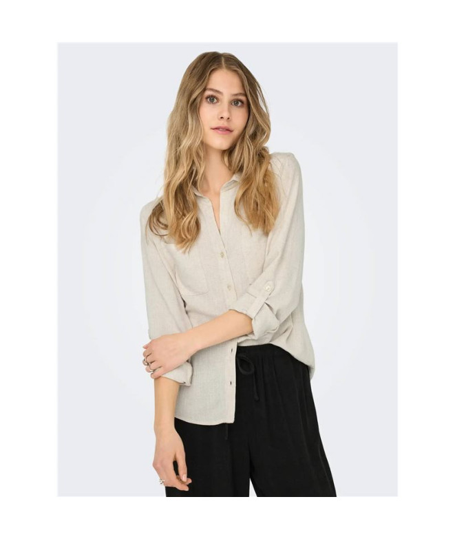 Camisa Only Onlyasmin-Siesta Ls Li Bl Noos...
