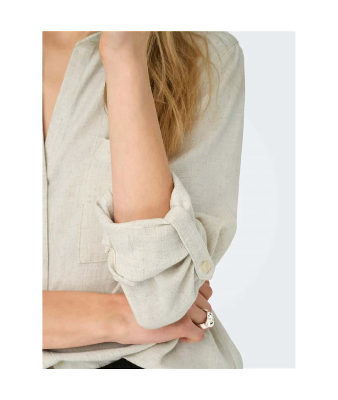 Camisa Only Onlyasmin-Siesta Ls Li Bl Noos...