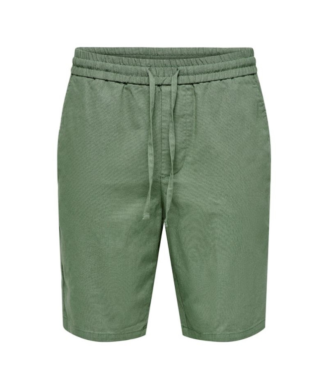 Pantalón Only & Sons Onslinus 0007 Cot Lin Noos Sea Spray Hombre