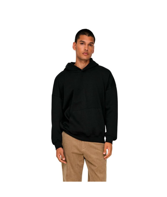 Sudadera Only & Sons Onsturner Life Vtg Ie Noos Black Hombre