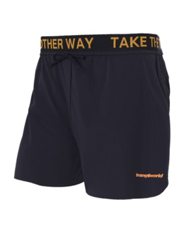 Calça Curtos Trangoworld Servoz Homem Preto