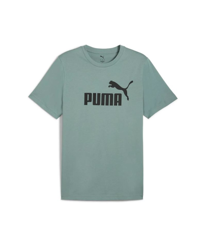 Camiseta Puma Essentials No. 1 Logo Verde Lua