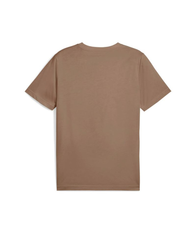 Camiseta Puma Essentials No. 1 Logo Totally Taupe