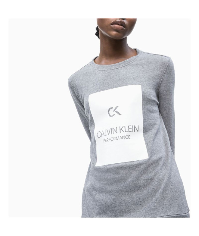 Sweatshirt sem capuz de fitness Calvin Klein 