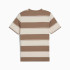Camiseta Puma Class Striped T Hombre Totally Taupe