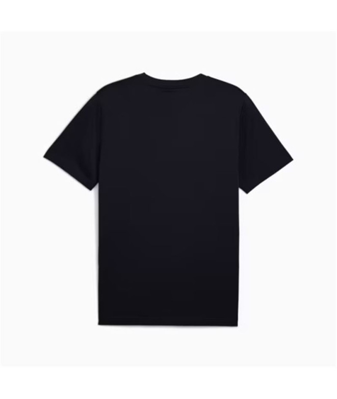 Camiseta Puma Essentials Logo Lab Homem Preto