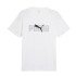 Camiseta Puma Essentials Logo Lab Homem Branco