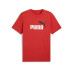 Camiseta Puma Essentials 2 Color No. 1 Lo Homem Vermelho Fogo
