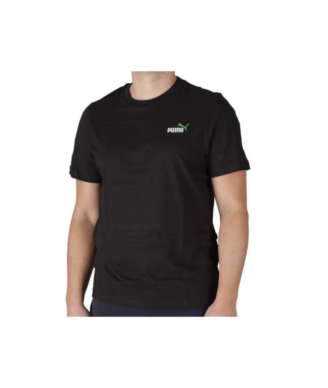 Camiseta Puma Essentials 2 Color Small No Homem Preto