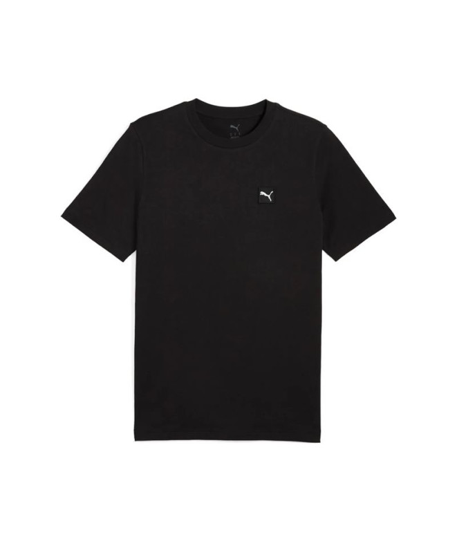 Top Puma Essentials Elevated Homem Preto