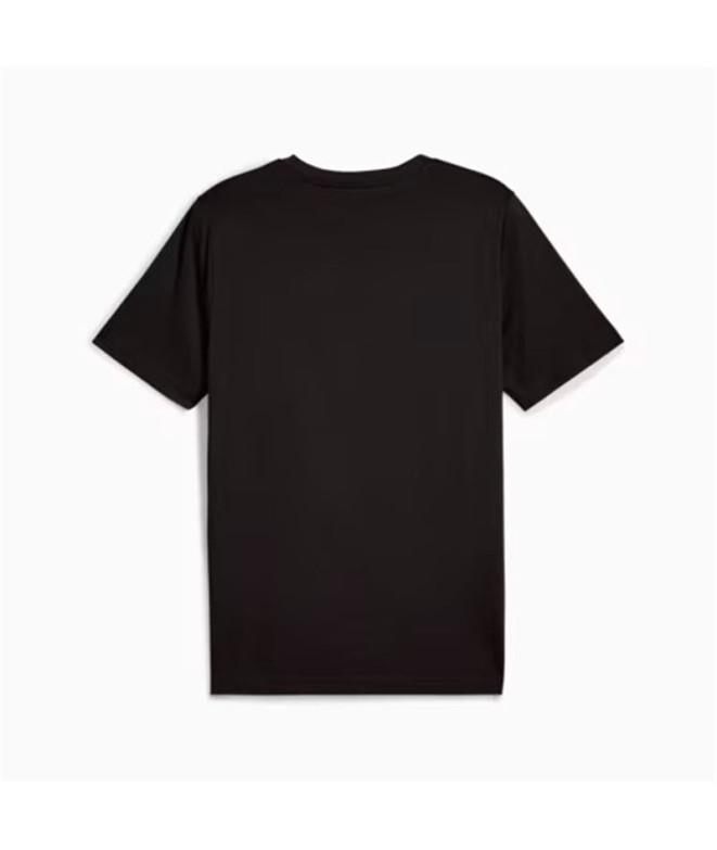 Camiseta Puma Graphics Box Homem Preto
