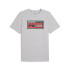 Camiseta Puma Graphics Box Homem Cinza Claro