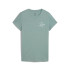 T-shirt Puma Essentials Script Femme Vert Lune