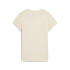 Camiseta Puma Essentials Script Mujer Beige