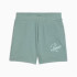 Calça Puma Essentials Script High-Waist Mulher Verde