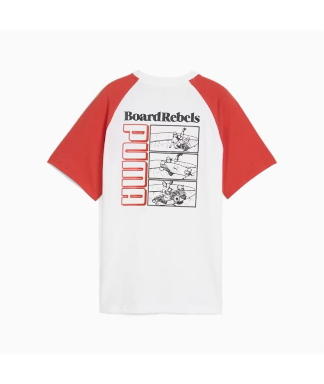 Camiseta Puma Mid90S Graphic Tee I Infantil...