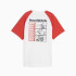 Camiseta Puma Mid90S Graphic Tee I Infantil Blanco/Rojo