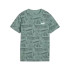 T-shirt Puma Mid90S Aop Tee B Enfant Vert Moon
