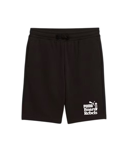 Pantalon Puma Mid90S Long Shorts T Enfant Noir