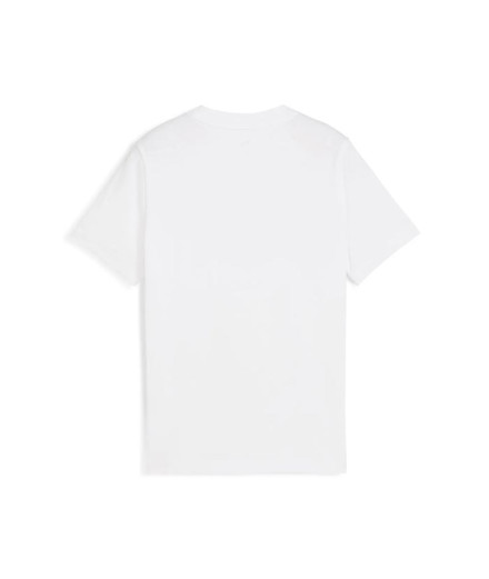 T-shirt Puma Essentials Script Fille Blanc 2