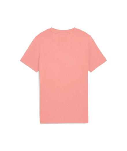 Camiseta Puma Essentials Script G Menina Rosa Fruit 2