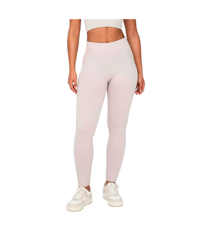 Pantalón Only Onpjaia Life Hw Seam Tights Noos Nacreous Cloud Mujer
