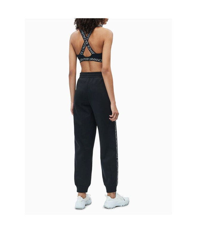 Calças de fitness Calvin Klein Malha com logótipo