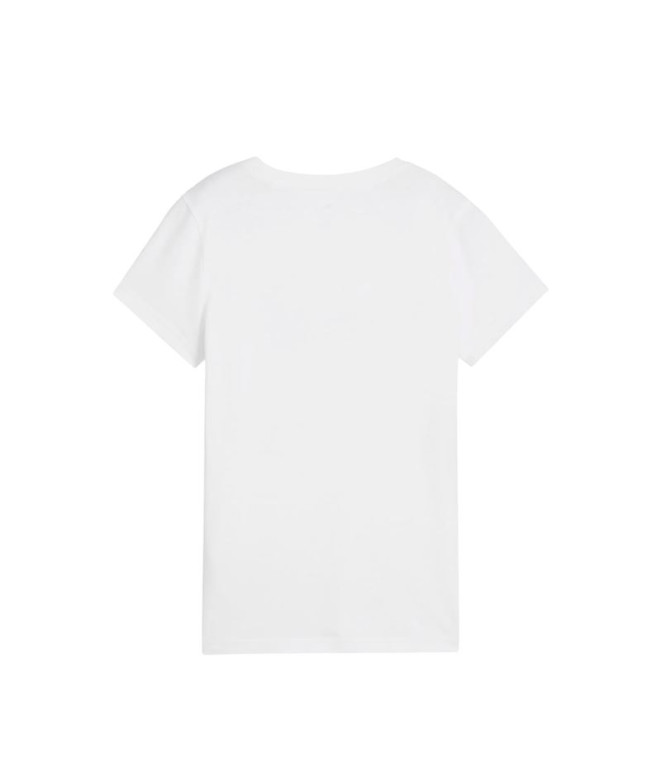 T-shirt Puma Essentials Nature 2.0 Blanc Femme