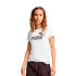 Camiseta Puma Essentials Nature 2.0 Blanco Mujer