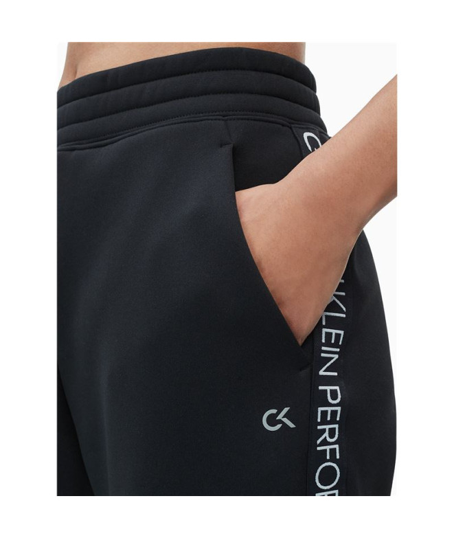 Calças de fitness Calvin Klein Malha com logótipo