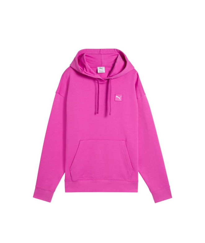 Sudadera Puma Essentials Elevated Comfort,Wild Berry Mujer
