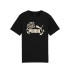 Camiseta Puma Flaming Love Graphic Niña Negro