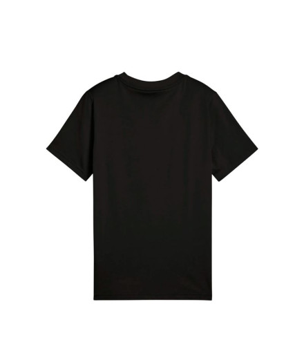 Camiseta Puma Flaming Love Graphic Menina Preto 2