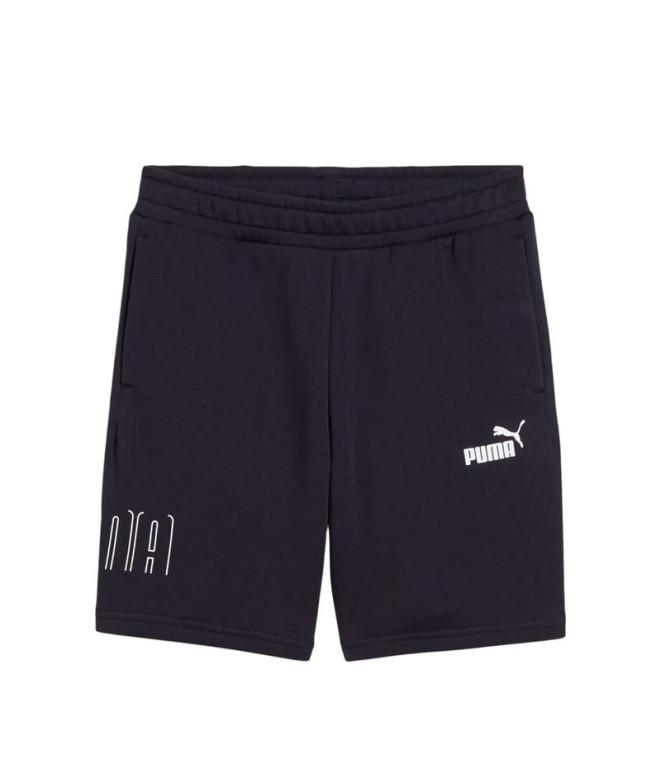 Pantalón Puma Sport Graphic Infantil Azul Marino