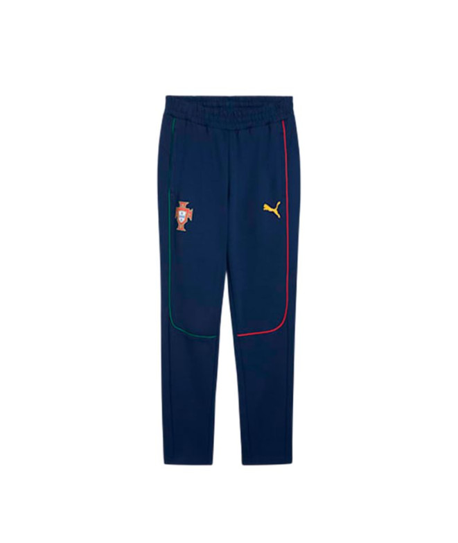 Pantalón de Fútbol Puma Portugal Hombre Azul