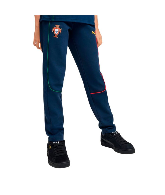Pantalón de Fútbol Puma Portugal Bebés Azul